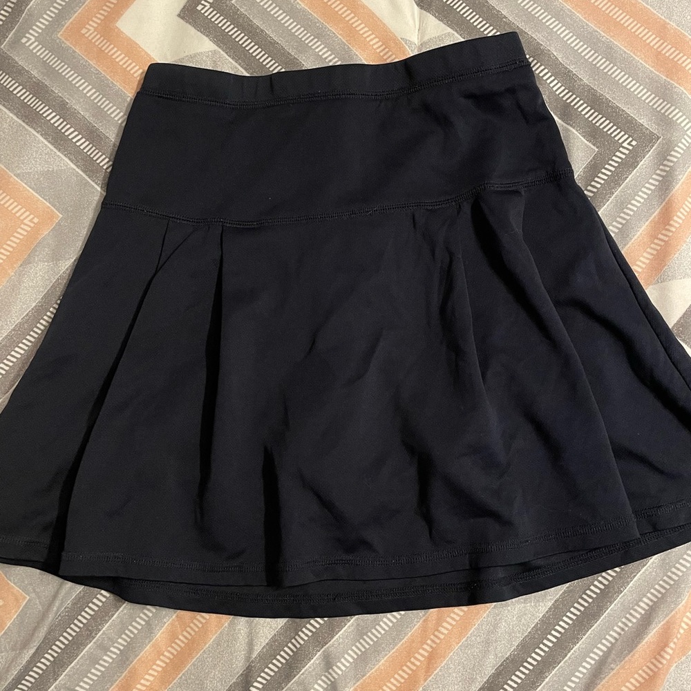 Chaps navy tennis skirt